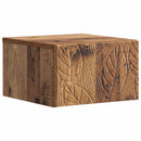 vidaXL Fali oldaltábla 2 pcs Antik Fa 34,5 x 33 x 20 cm Szerelt Fa