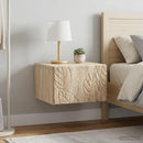 vidaXL Fali éjjeli szekrény 2 pcs Sonoma Tölgy 49 x 34,5 x 20 cm