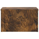 vidaXL Fali éjjeli szekrény 2 db Füstös Tölgy 49 x 34,5 x 20 cm
