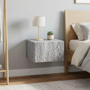 vidaXL Fali éjjeli szekrény 2 db Szürke Sonoma 49 x 34,5 x 20 cm