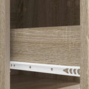 vidaXL Fali éjjeli szekrény 2 pcs Sonoma Tölgy 34,5 x 33 x 40 cm