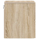 vidaXL Fali éjjeli szekrény 2 pcs Sonoma Tölgy 34,5 x 33 x 40 cm
