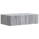 vidaXL Fali oldaltábla Szürke Sonoma 59 x 34,5 x 17 cm Szerelt Fa