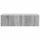 vidaXL Fali oldaltábla Szürke Sonoma 59 x 34,5 x 17 cm Szerelt Fa