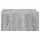 vidaXL Fali oldaltábla Szürke Sonoma 59 x 34,5 x 17 cm Szerelt Fa