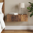 vidaXL Fali oldaltábla Antik Fa 59 x 34,5 x 17 cm Szerelt Fa