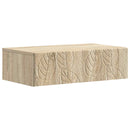 vidaXL Fali oldaltábla Sonoma Tölgy 87,5 x 34,5 x 17 cm Szerelt Fa