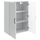 vidaXL Fali szekrény Fehér 66 x 34,5 x 90 cm Szerelt Fa
