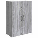 vidaXL Fali szekrény Szürke Sonoma 66 x 34,5 x 90 cm Szerelt Fa