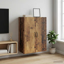 vidaXL Fali szekrény Antik Fa 66 x 34,5 x 90 cm Szerelt Fa
