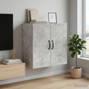 vidaXL Fali szekrény Betonszürke 59 x 31 x 60 cm Szerelt Fa