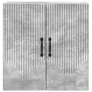 vidaXL Fali szekrény Betonszürke 59 x 31 x 60 cm Szerelt Fa