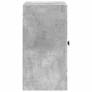 vidaXL Fali szekrény Betonszürke 59 x 31 x 60 cm Szerelt Fa