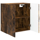 vidaXL Fali szekrény Füstös Tölgy 59 x 31 x 60 cm Szerelt Fa