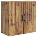 vidaXL Fali szekrény Antik Fa 59 x 31 x 60 cm Szerelt Fa