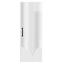 vidaXL Fali szekrény Magasfényű Fehér 33 x 34,5 x 90 cm Szerelt Fa