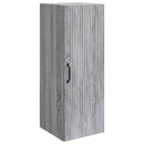 vidaXL Fali szekrény Szürke Sonoma 33 x 34,5 x 90 cm Szerelt Fa