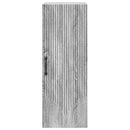 vidaXL Fali szekrény Szürke Sonoma 33 x 34,5 x 90 cm Szerelt Fa