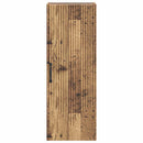 vidaXL Fali szekrény Antik Fa 33 x 34,5 x 90 cm Szerelt Fa