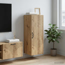 vidaXL Fali szekrény Kézműves Tölgy 33 x 34,5 x 90 cm Szerelt Fa