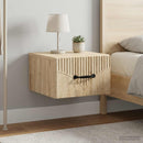 vidaXL Fali éjjeli szekrény 2 pcs Sonoma Tölgy 34,5 x 33 x 20 cm