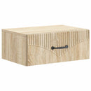 vidaXL Fali éjjeli szekrény 2 pcs Sonoma Tölgy 49 x 34,5 x 20 cm