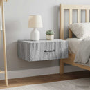 vidaXL Fali éjjeli szekrény 2 pcs Szürke Sonoma 49 x 34,5 x 20 cm
