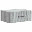 vidaXL Fali éjjeli szekrény 2 pcs Szürke Sonoma 49 x 34,5 x 20 cm