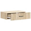 vidaXL Fali oldaltábla Sonoma Tölgy 59 x 34,5 x 17 cm Szerelt Fa