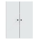 vidaXL Fali szekrény Fehér 66 x 34,5 x 90 cm Szerelt Fa