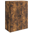 vidaXL Fali szekrény Füstös Tölgy 66 x 34,5 x 90 cm Szerelt Fa