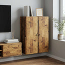 vidaXL Fali szekrény Antik Fa 66 x 34,5 x 90 cm Szerelt Fa