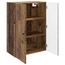 vidaXL Fali szekrény Antik Fa 66 x 34,5 x 90 cm Szerelt Fa