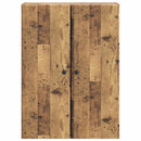 vidaXL Fali szekrény Antik Fa 66 x 34,5 x 90 cm Szerelt Fa