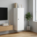 vidaXL Fali szekrény Fehér 33 x 34,5 x 90 cm Szerelt Fa