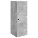 vidaXL Fali szekrény Betonszürke 33 x 34,5 x 90 cm Szerelt Fa