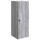 vidaXL Fali szekrény Szürke Sonoma 33 x 34,5 x 90 cm Szerelt Fa
