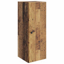 vidaXL Fali szekrény Antik Fa 33 x 34,5 x 90 cm Szerelt Fa
