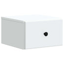 vidaXL Fali éjjeli szekrény 2 db Fehér 34,5 x 33 x 20 cm Szerelt Fa