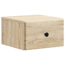 vidaXL Fali éjjeli szekrény 2 pcs Sonoma Tölgy 34,5 x 33 x 20 cm