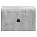 vidaXL Fali éjjeli szekrény Betonszürke 34,5 x 33 x 20 cm Szerelt Fa