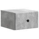 vidaXL Fali éjjeli szekrény 2 pcs Betonszürke 34,5 x 33 x 20 cm