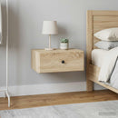 vidaXL Fali éjjeli szekrény 2 pcs Sonoma Tölgy 49 x 34,5 x 20 cm