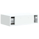 vidaXL Fali oldaltábla Fehér 59 x 34,5 x 17 cm Szerelt Fa