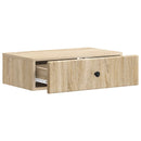 vidaXL Fali oldaltábla Sonoma Tölgy 59 x 34,5 x 17 cm Szerelt Fa