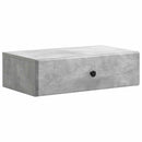 vidaXL Fali oldaltábla Betonszürke 59 x 34,5 x 17 cm Szerelt Fa