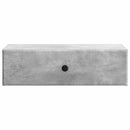 vidaXL Fali oldaltábla Betonszürke 59 x 34,5 x 17 cm Szerelt Fa