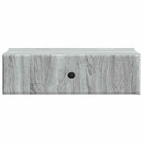 vidaXL Fali oldaltábla Szürke Sonoma 59 x 34,5 x 17 cm Szerelt Fa