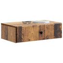 vidaXL Fali oldaltábla Antik Fa 59 x 34,5 x 17 cm Szerelt Fa