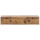 vidaXL Fali oldaltábla Antik Fa 87,5 x 34,5 x 17 cm Szerelt Fa